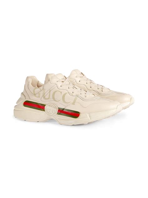 gucci rhyton fake logo